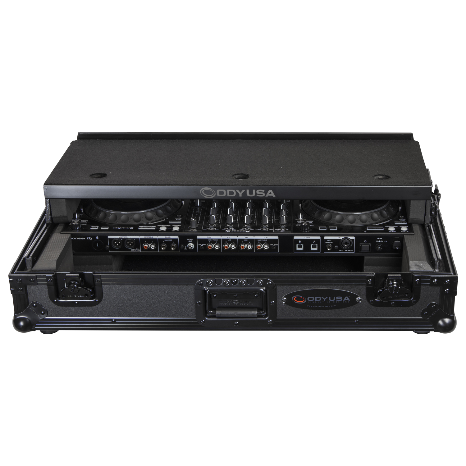 Pioneer DDJ-1000/DDJ-1000SRT Case with Glide Platform | Odyssey Gear