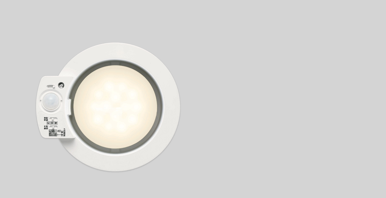 オーデリック 150φ人感センサー付ダウンライト OD361214 2個 センサー