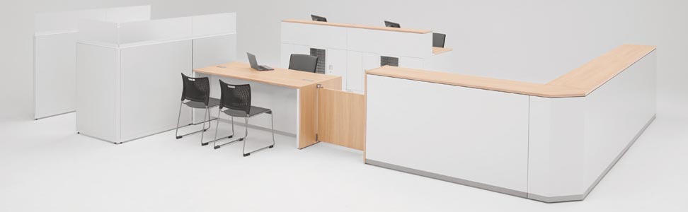 オカムラ SEカウンターの通販【法人オフィス家具のオフィネット】