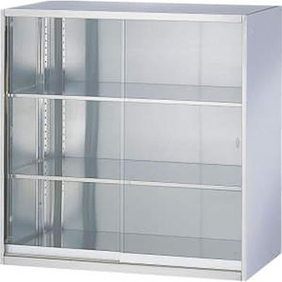 SS-09G ライオン事務器 ステンレス収納庫 ガラス引戸型の通販【法人