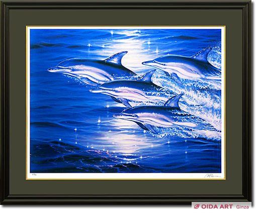 C*O様 クリスチャン ラッセン シーフライト 作品保証書付き 本物 110cm