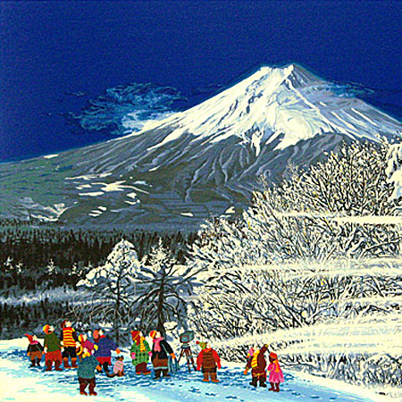 ヒロヤマガタ 日本のエッセンス 富士山 | 絵画など美術品の販売と買取