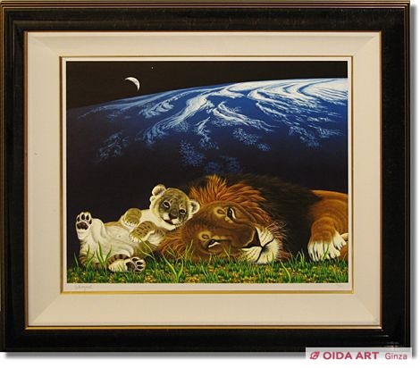 シム・シーメル 【大草原の歌】版画 絵画 版画 大草原の歌 シム