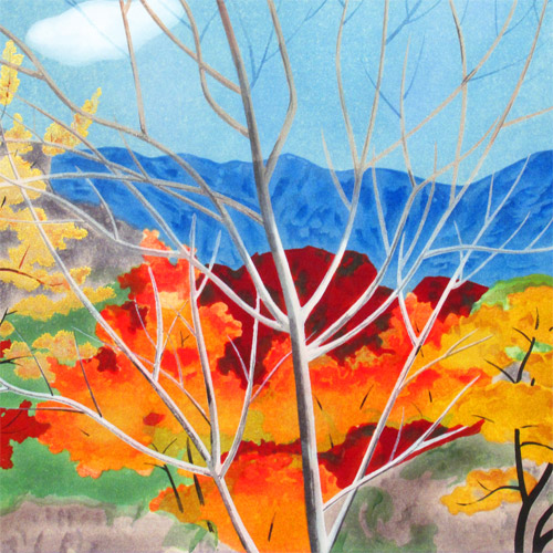 小野竹喬 秋 | 絵画など美術品の販売と買取 | 東京・銀座 おいだ美術