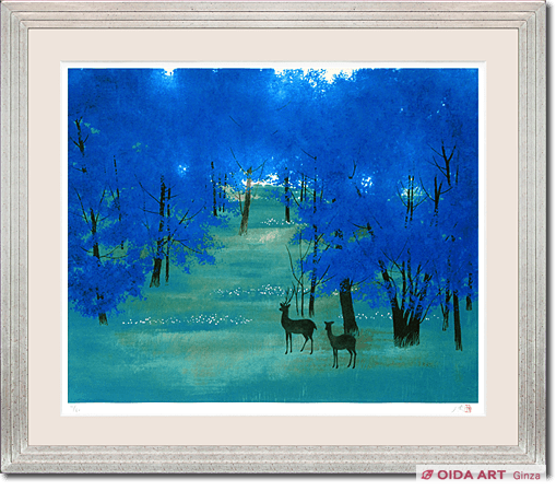 千住博 水の音が聴こえる | 絵画など美術品の販売と買取 | 東京・銀座