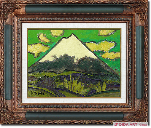 田崎広助 白富士 | 絵画など美術品の販売と買取 | 東京・銀座 おいだ美術