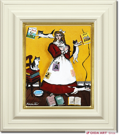 金子國義金子国義リトグラフサイン署名アリスの夢不思議の国のアリス