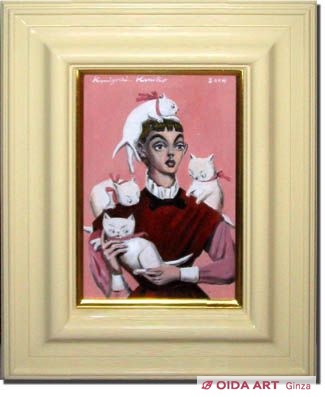 金子 國義、猫ちゃんコンクールVⅡ、厳選、希少画集・額装画、人気作品