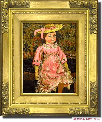 油彩画 作者不詳 児玉幸雄？ 真作】児玉幸雄「タオルミナ風景