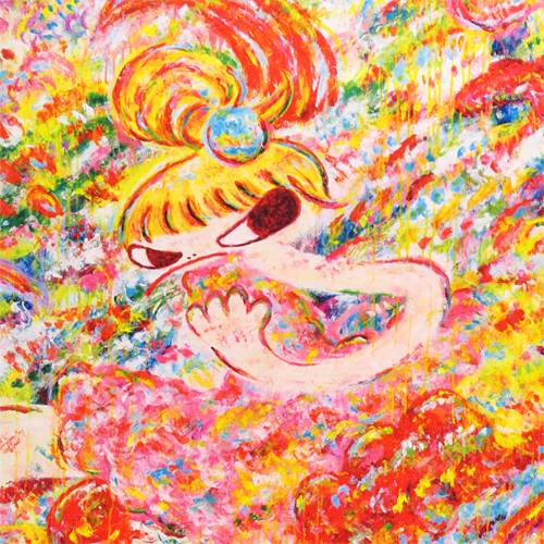 新品未開封品 ロッカクアヤコ「魔法の手 ロッカクアヤコ作品展ポスター