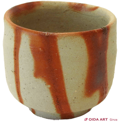 備前焼】緋襷瓢徳利 山本出 備前焼 備前焼名門作家 山本 竜一 共箱付緋