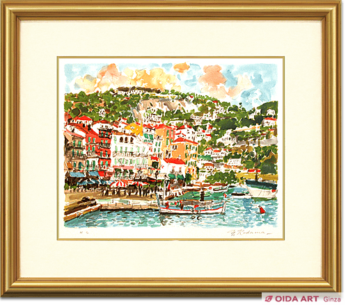 児玉幸雄 初夏の海岸 | 絵画など美術品の販売と買取 | 東京・銀座 おい