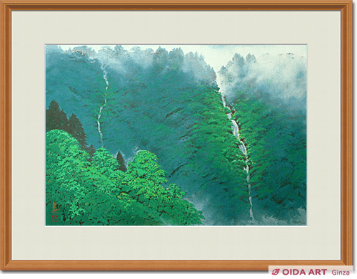 岩澤重夫 緑響水声 | 絵画など美術品の販売と買取 | 東京・銀座 おいだ美術