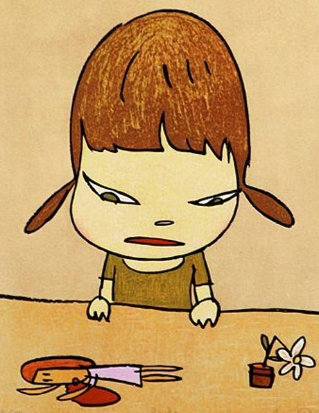 Broken Treasures」奈良美智木版画作品 村上隆草間彌生