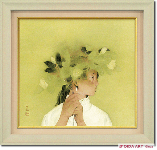 北田克己 春かづらく | 絵画など美術品の販売と買取 | 東京・銀座 おい