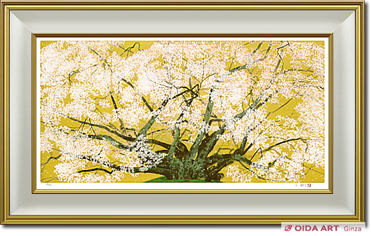 中島千波 素桜神社の神代桜(2004年) | 絵画など美術品の販売と買取