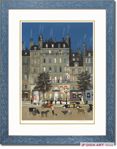 パリオリンピック記念に！ミッシェル ドラクロワ 版画 世界限定品