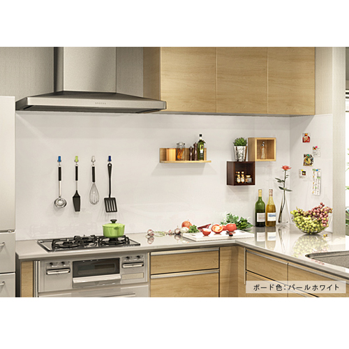 ニチレイ マグネットがどこでも使える マグピタボード MP-0306-PW（2枚