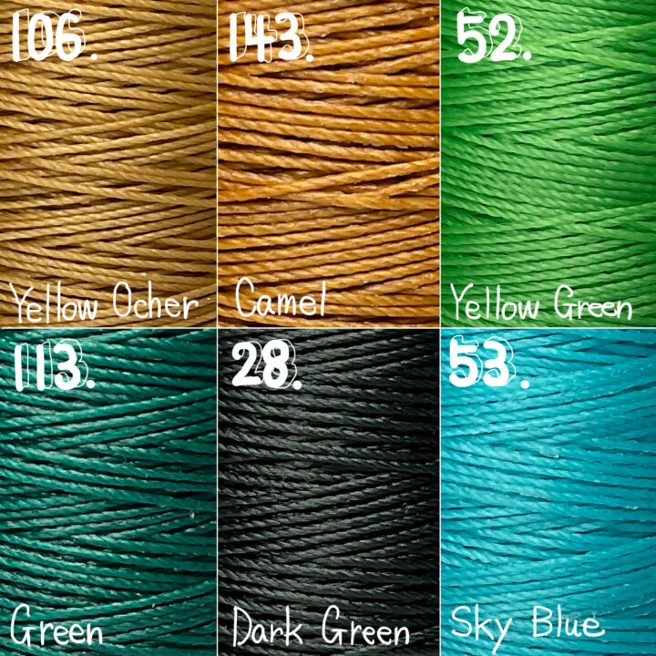 Vinymo Waxed Thread【100.Milky White】 | Item list | The