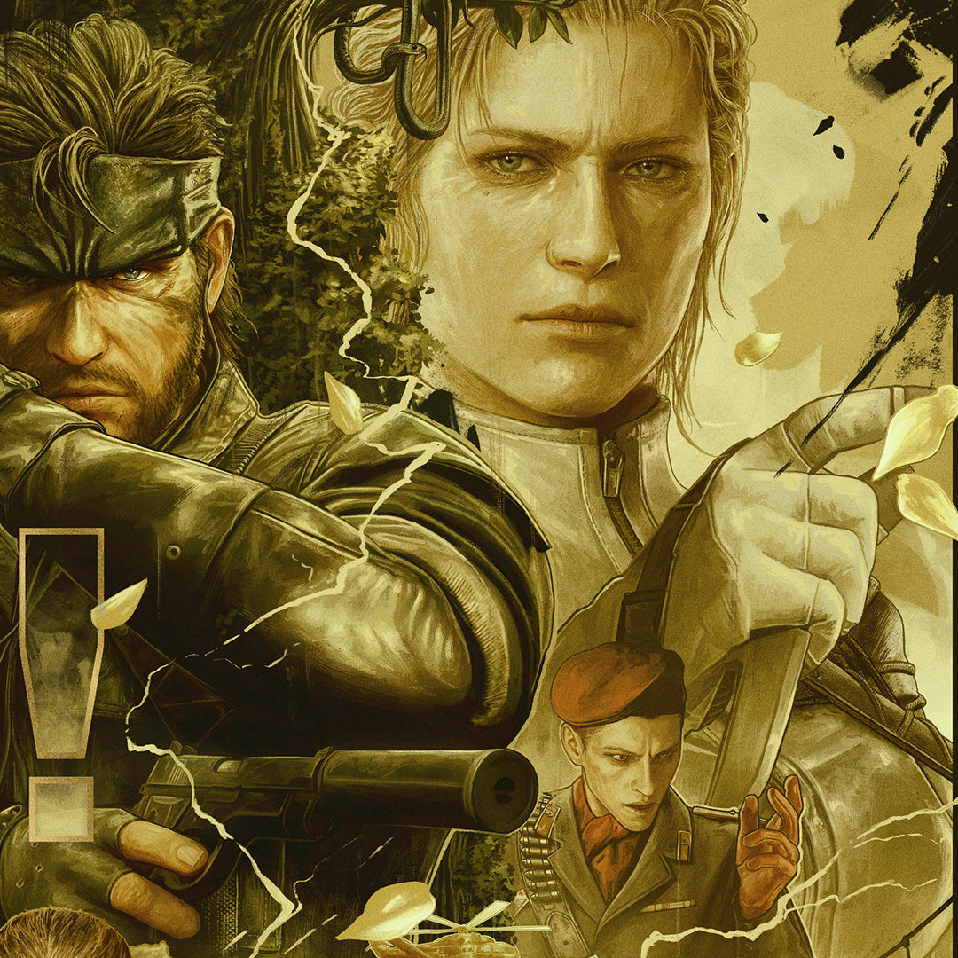 メタルギアソリッドΔ SNAKE EATER B2ポスター 非売品 メタルギア