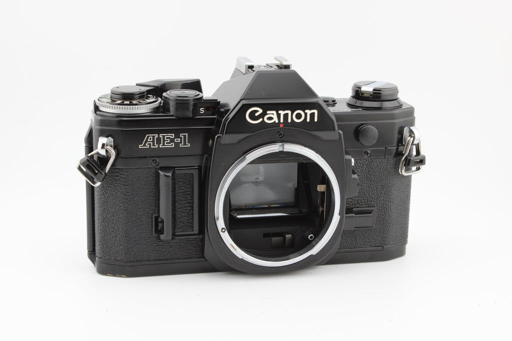 Canon AE-1 Black Body (#3931) - OldCamsByJens