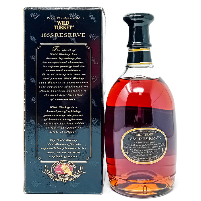 Wild Turkey 1855 Reserve Kentucky Straight Bourbon, 75cl, 112.2° Proof