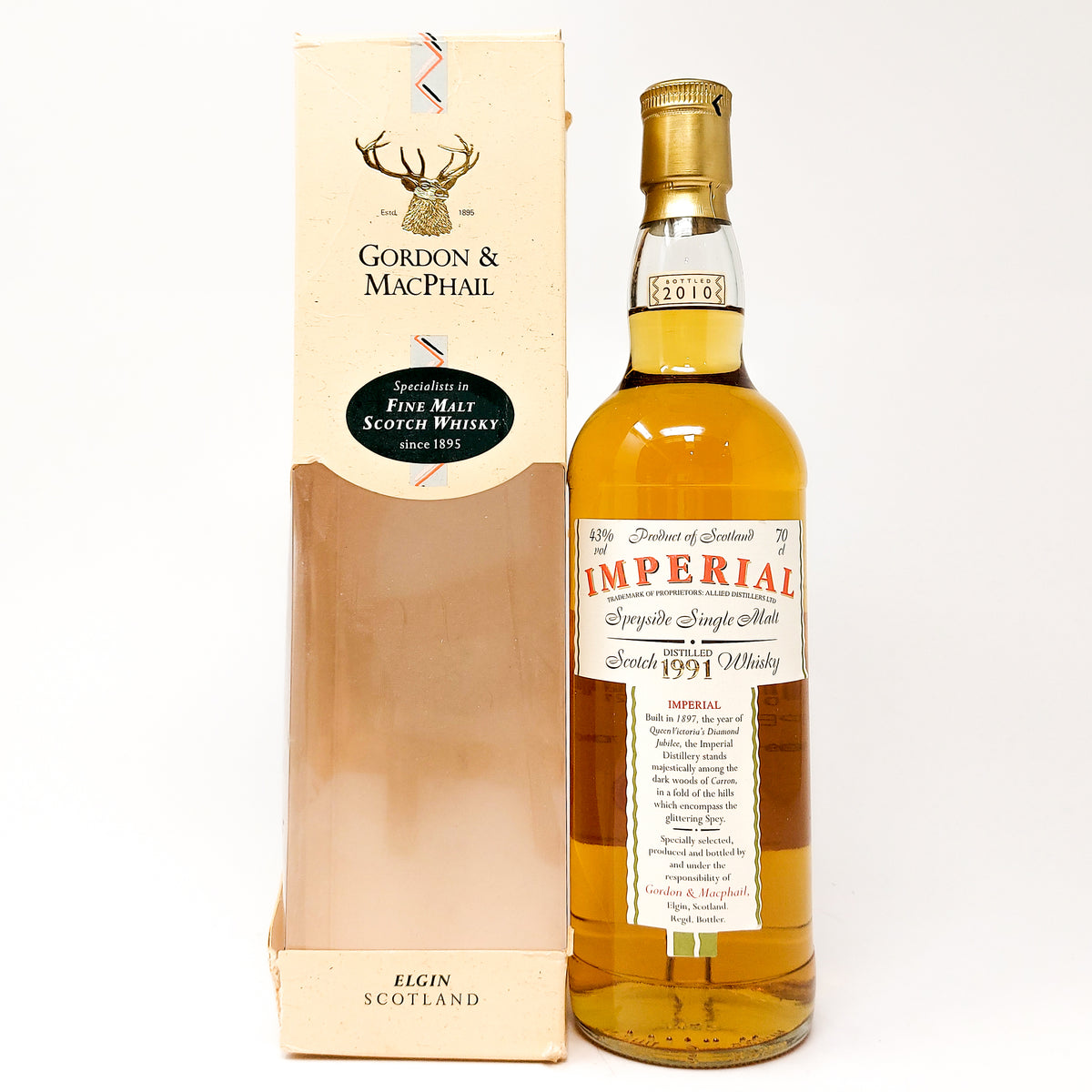 Imperial 1991: Rare Speyside Scotch by Gordon & MacPhail