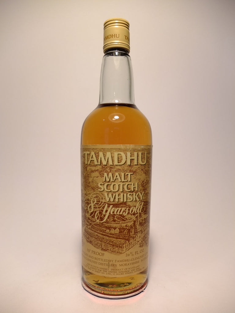Tamdhu 8 Year Old Malt Scotch Whisky - 1970s (40%, 75.7cl) – Old