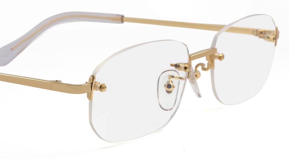 MR20 TKJ MX009 18金イエローゴールド ツーポイントメガネ | トリプル銀座