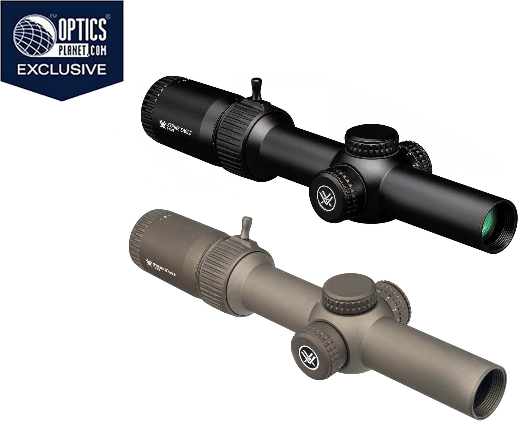 Vortex Strike Eagle 1-6x24mm Rifle Scope, 30mm Tube, Second Focal