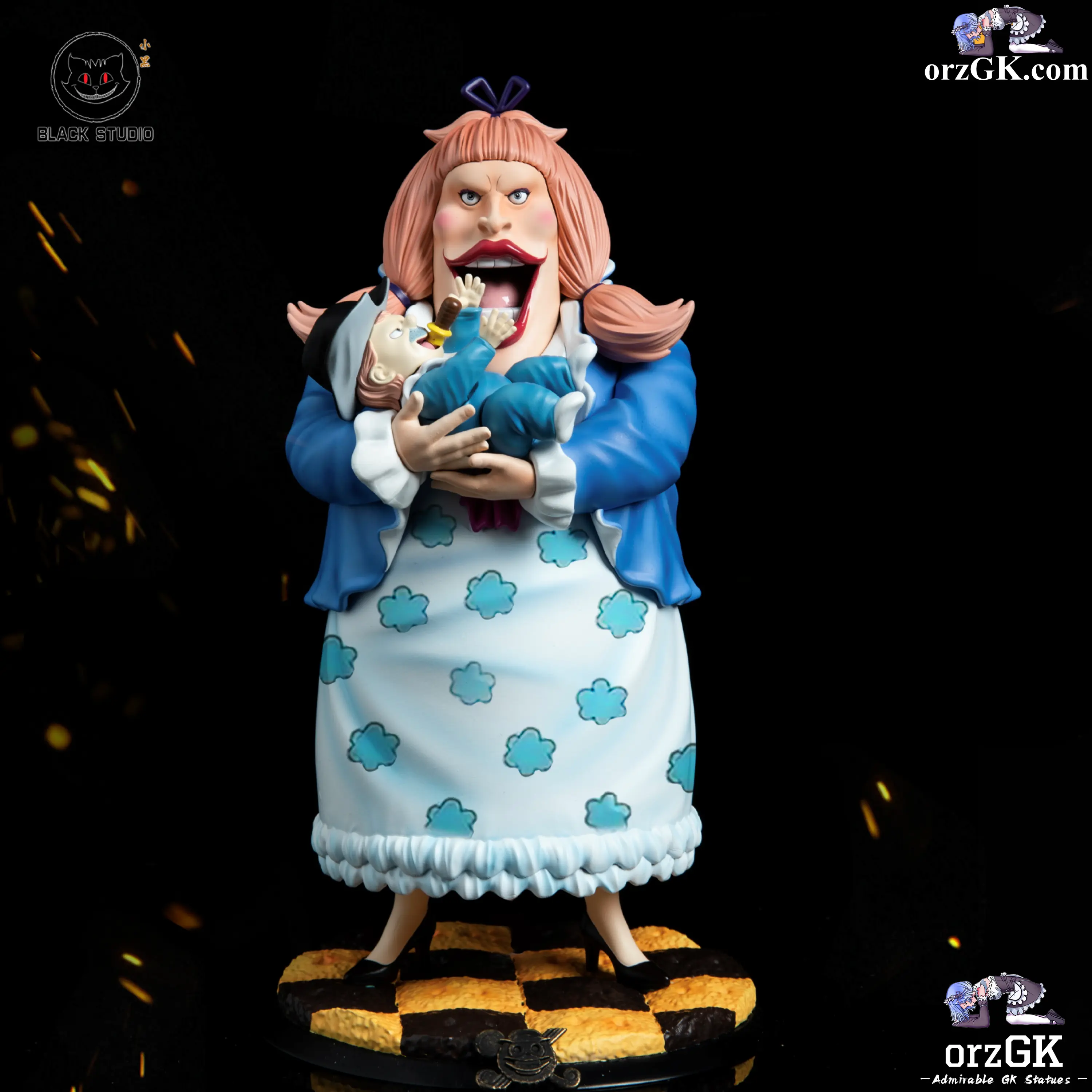 ワンピース Black シャーロット・アマンド ガレージキット スタチュー