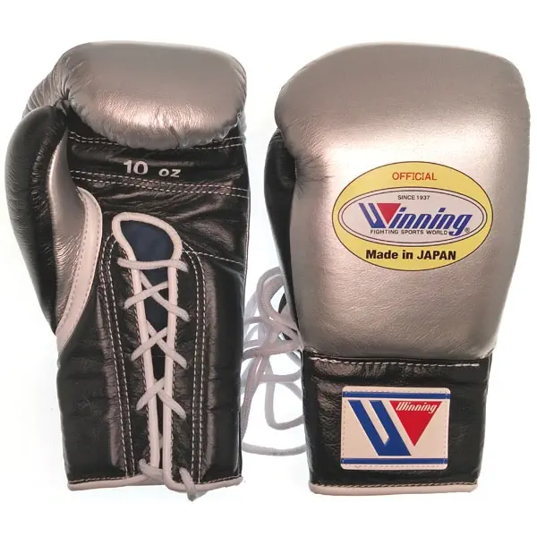 Winning ウイニング ボクシンググローブ 12oz ひもタイプ ネーム刺繍