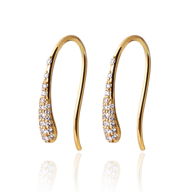 K*t様 ツツミ k18 フックピアス ジュエリーツツミ K18イエローゴールド