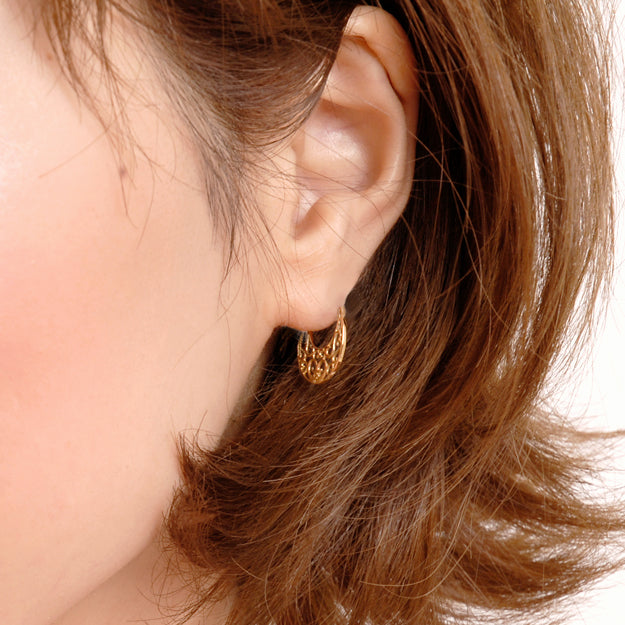 K18/Pt「カプリ」ピアス｜【オレフィーチェ】Orefice