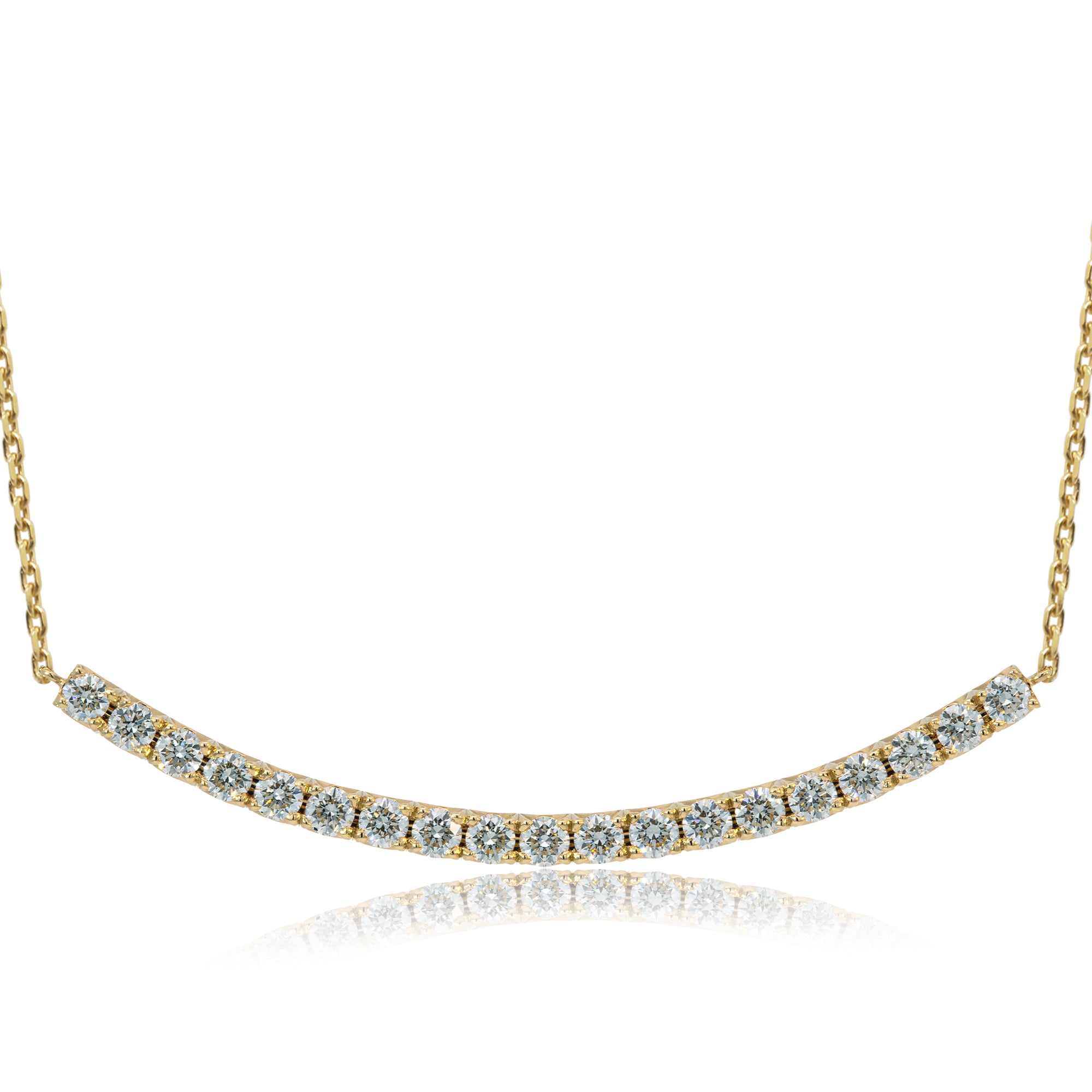 K18/Pt「ディアライン EXラージ」ネックレス｜【オレフィーチェ】Orefice