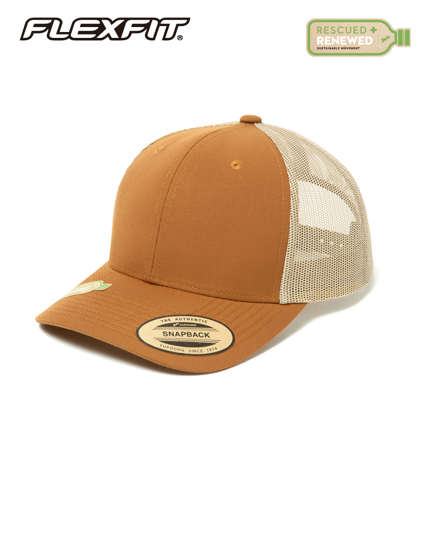 金色装飾のメッシュ帽子 ツイルメッシュキャップの通販-オリジナル