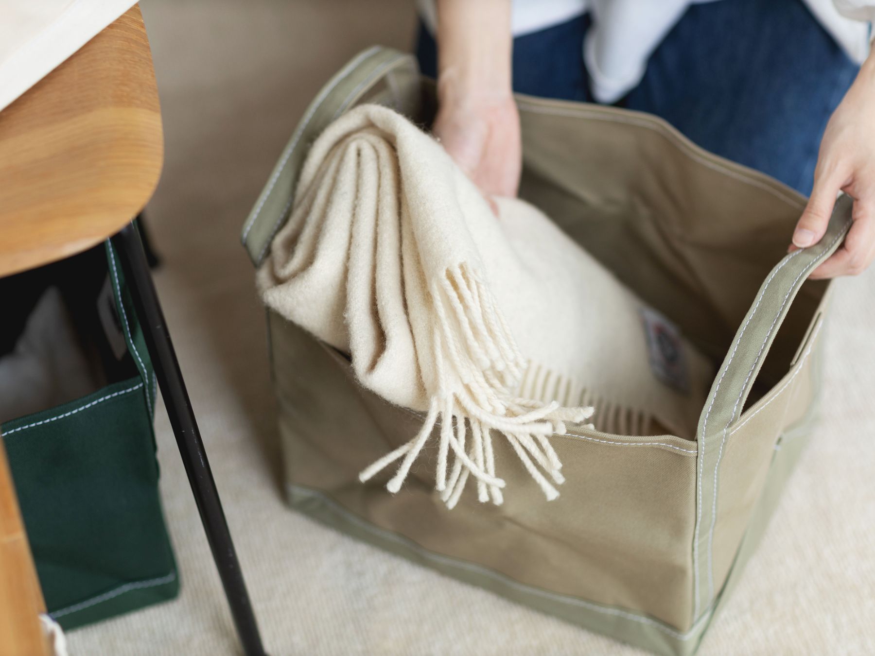 TEMBEA BOOK TOTE｜かご・収納｜オルネ ド フォイユ公式オンライン