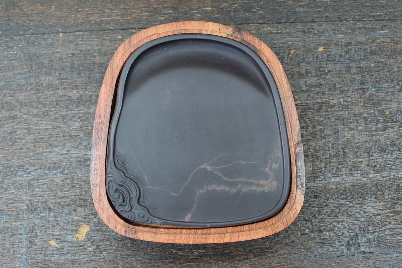 端渓硯 旧坑 老坑 刻入102×95×15mm | 書道用品専門店【大阪教材社】