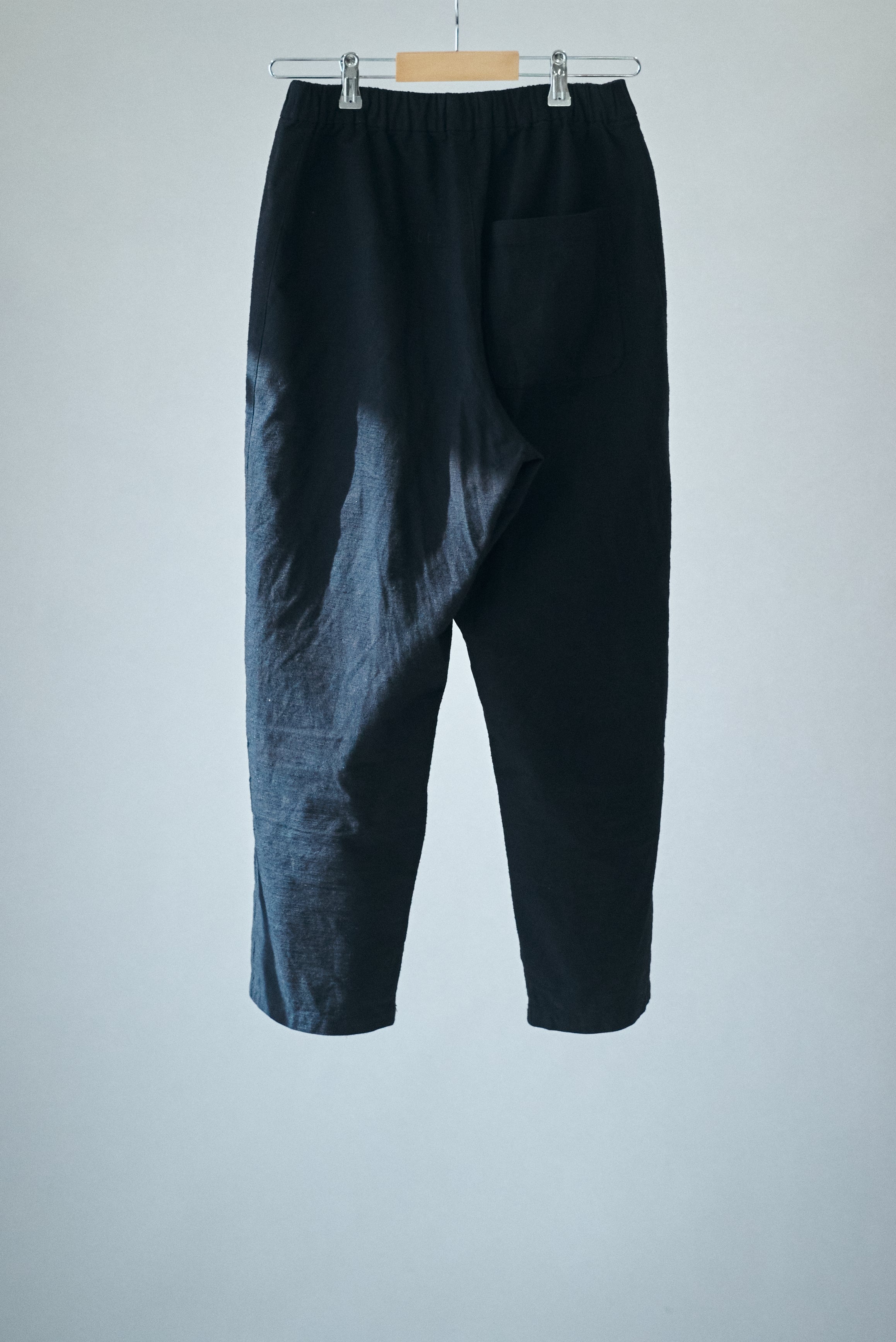 OSOCU＞知多木綿 バルーンパンツ 名古屋黒紋付染 Chita-momen pants