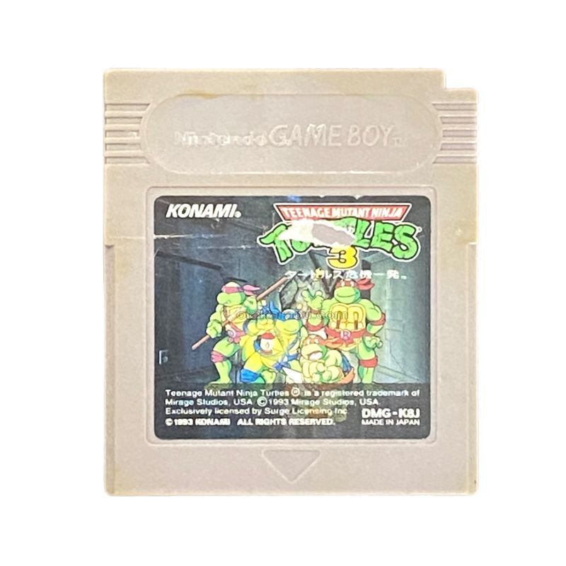 ゲームボーイ ソフト『T.M.N.T.3(ティーンエイジ・ミュータント