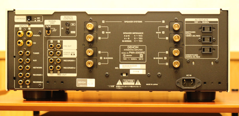 中古品】DENON/プリメインアンプ/PMA-2000RE 高級オーディオ,ピュア