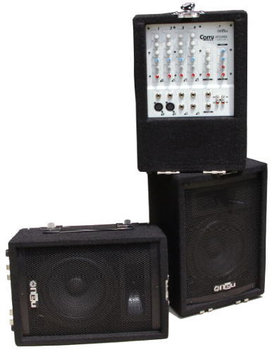 数量限定！】neu/PAミキサー付スピーカー/Carry1.5DSP（アンプ内蔵・2