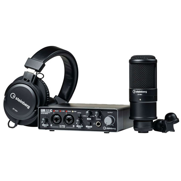 動作良好】Steinberg UR22C ※外箱ダメージ・USBケーブル欠品 USB3.0