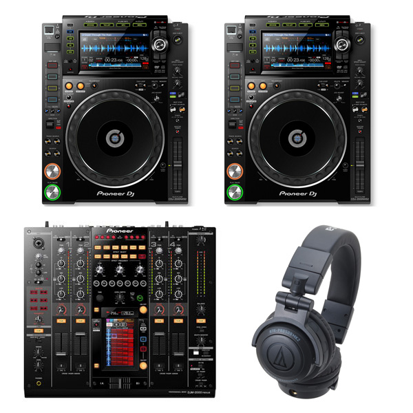 Cdj-2000 Pioneer 2台セット キクタニcdjスタンド付き Cdj-2000