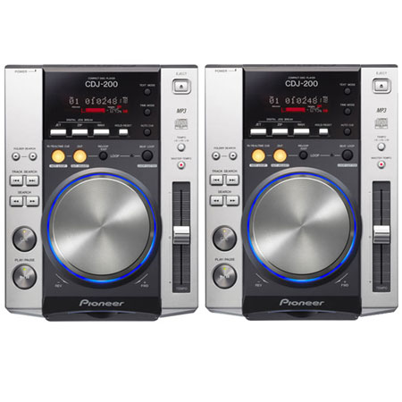 Pioneer パイオニア CDJ200 CDプレーヤー2台セット Pioneer パイオニア