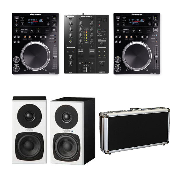 Pioneer CDJ-350 DJM-350 セット ハードケース付き