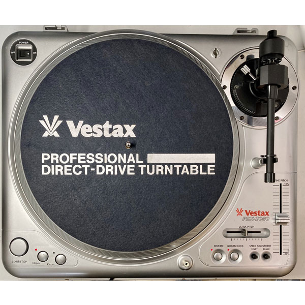 通電OK vestax pdx 2000 ターンテーブル ジャンク品 ジャンク 通電確認