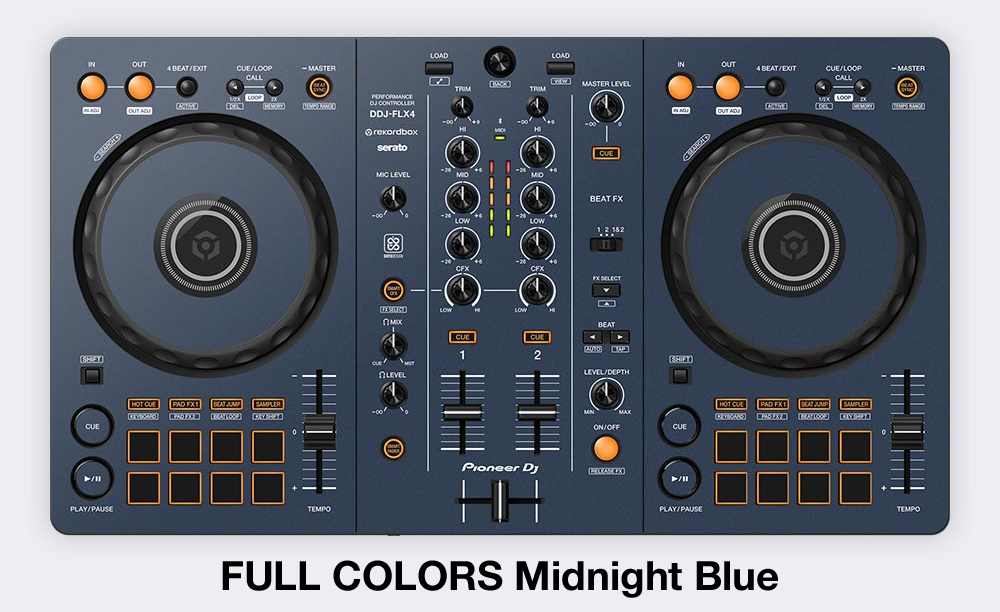 パイオニア flx4 DDJ-FLX4 - マルチアプリ対応2ch DJコントローラー