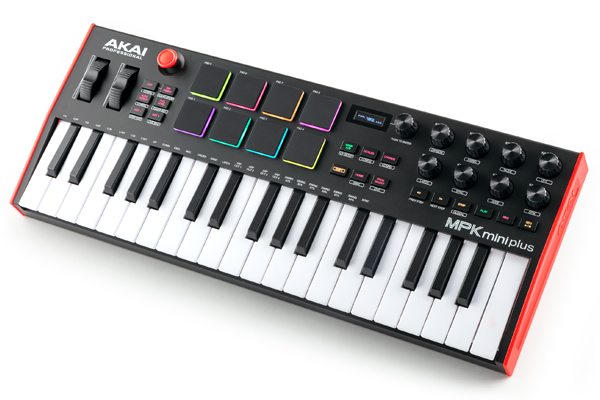 AKAI Professionalの新たなMIDIキーボード、MPK mini plusをご紹介