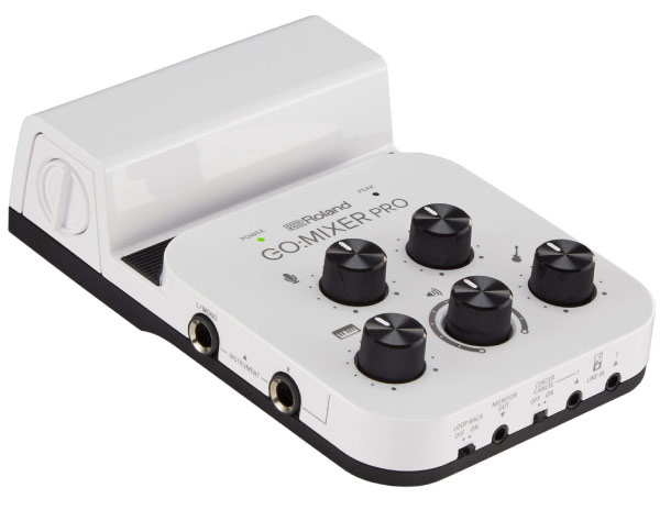Rolandのスマホ用オーディオインターフェイス、GO:MIXER PROのご紹介です。